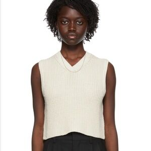 Filippa K Nancy Vest Off-White Size S like new